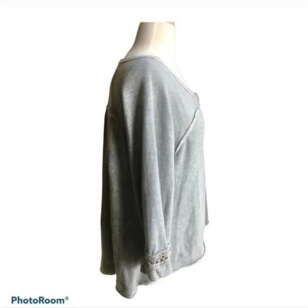 Free-people Women's Grey T-shirt
